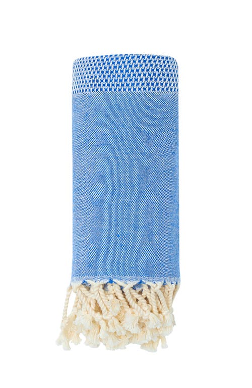 Sunkissed Sand Free Beach Towel In Antalya Blue