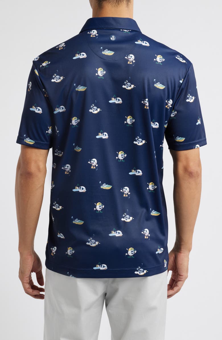 Swannies Meinke Print Golf Polo, Alternate, color, 