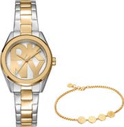 DKNY L 145 Bracelet Watch & Bracelet Set