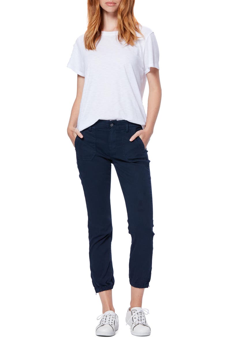 PAIGE Mayslie Jogger Pants, Alternate, color, Navy Storm