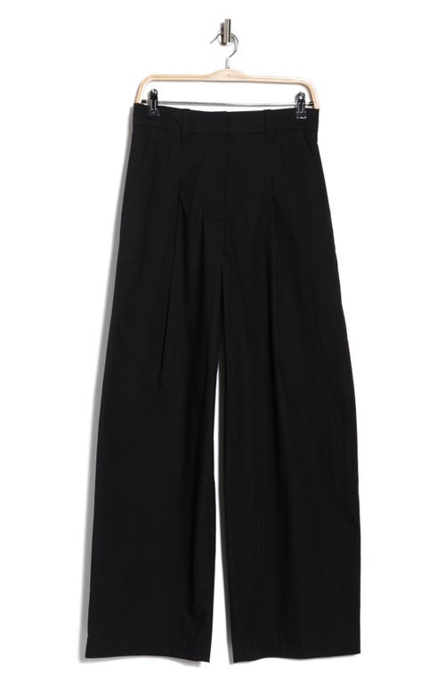 A.l.c . Ryder High Waist Stretch Cotton Bootcut Pants In Black