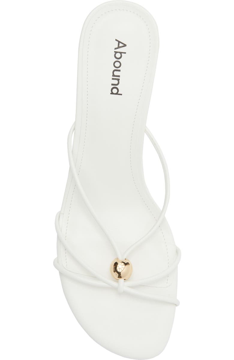 Abound Zola Heeled Sandal, Alternate, color, White Eggshell