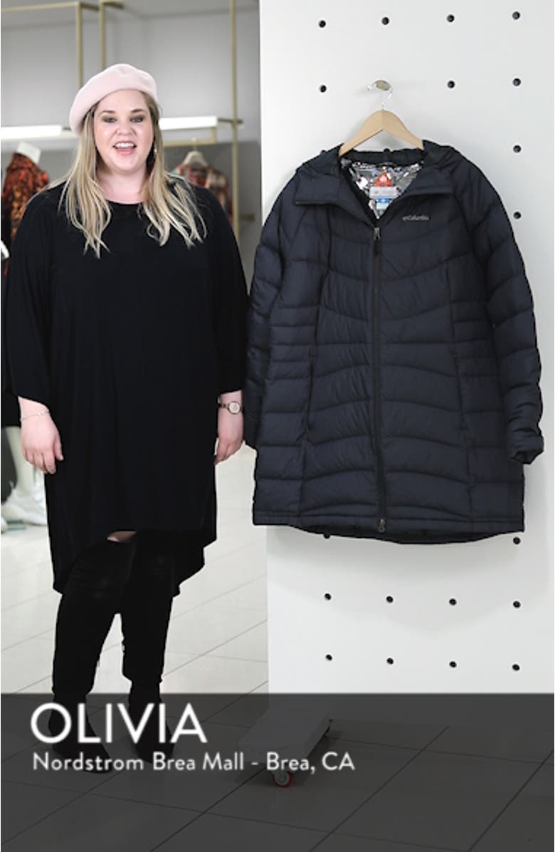 Winter Haven Water Resistant Hooded Quilted Down Jacket, sales video thumbnail