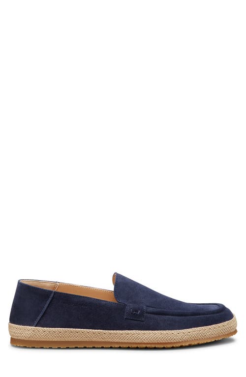 Stuart Weitzman Bala Slip-on Shoe In Navy Blue