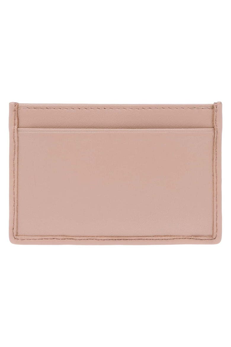 Matelassè Card Case, Alternate, color, CAMMEO