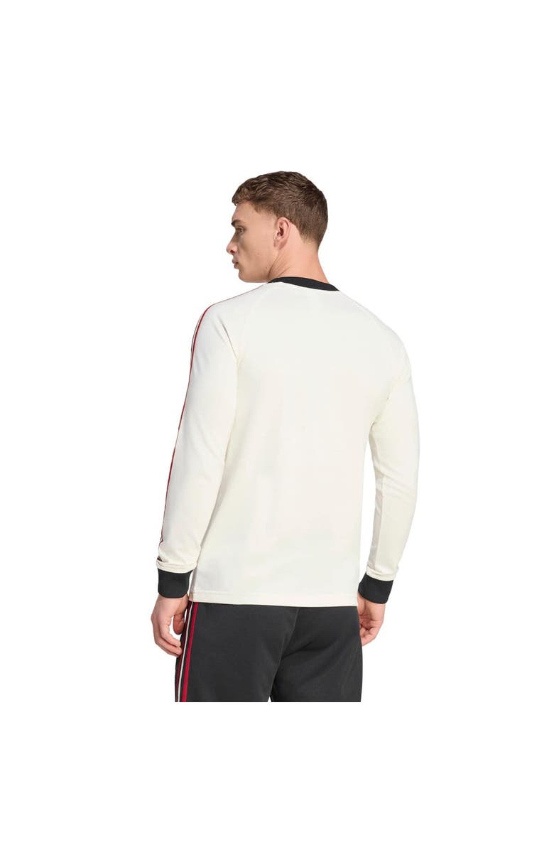 adidas Originals Men's adidas Originals  White Manchester United Culturewear Originals Long Sleeve T-Shirt, Alternate, color, White