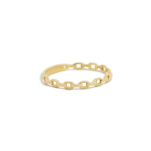 The Lovery Fine Jewelry Oval Link Ring In Gold