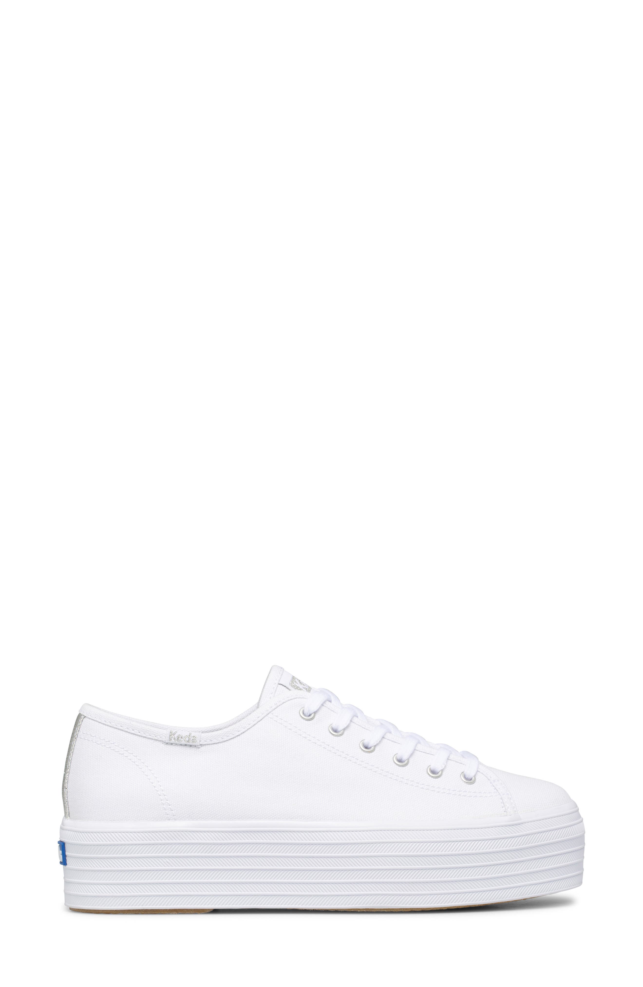 Keds<sup>®</sup> Triple Up Canvas Platform Sneaker, Alternate, color, 