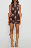 Princess Polly Yumiko Polka Dot Sleeveless Skirted Romper