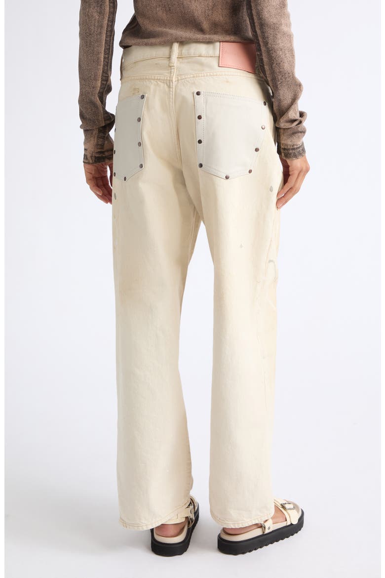 1981 Cotton Wide Leg Jeans, Alternate, color, WHITE