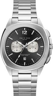 rag & bone Bleeker Chronograph Bracelet Watch, 42mm