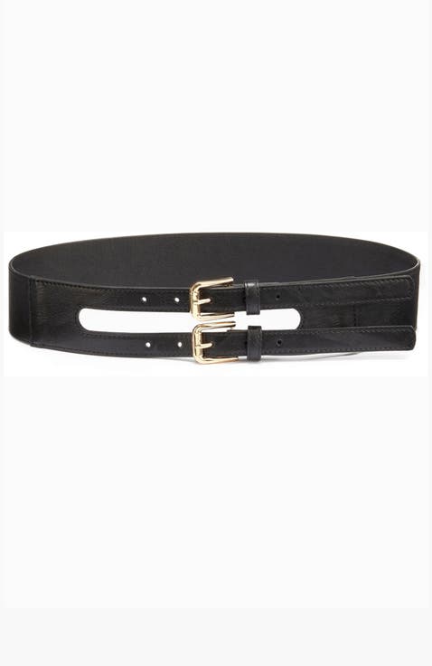 Double Buckle Waist Belt