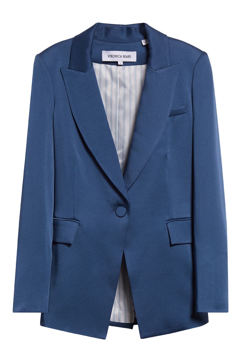 Long & Lean Dickey Jacket, Main, color, BLUE STONE
