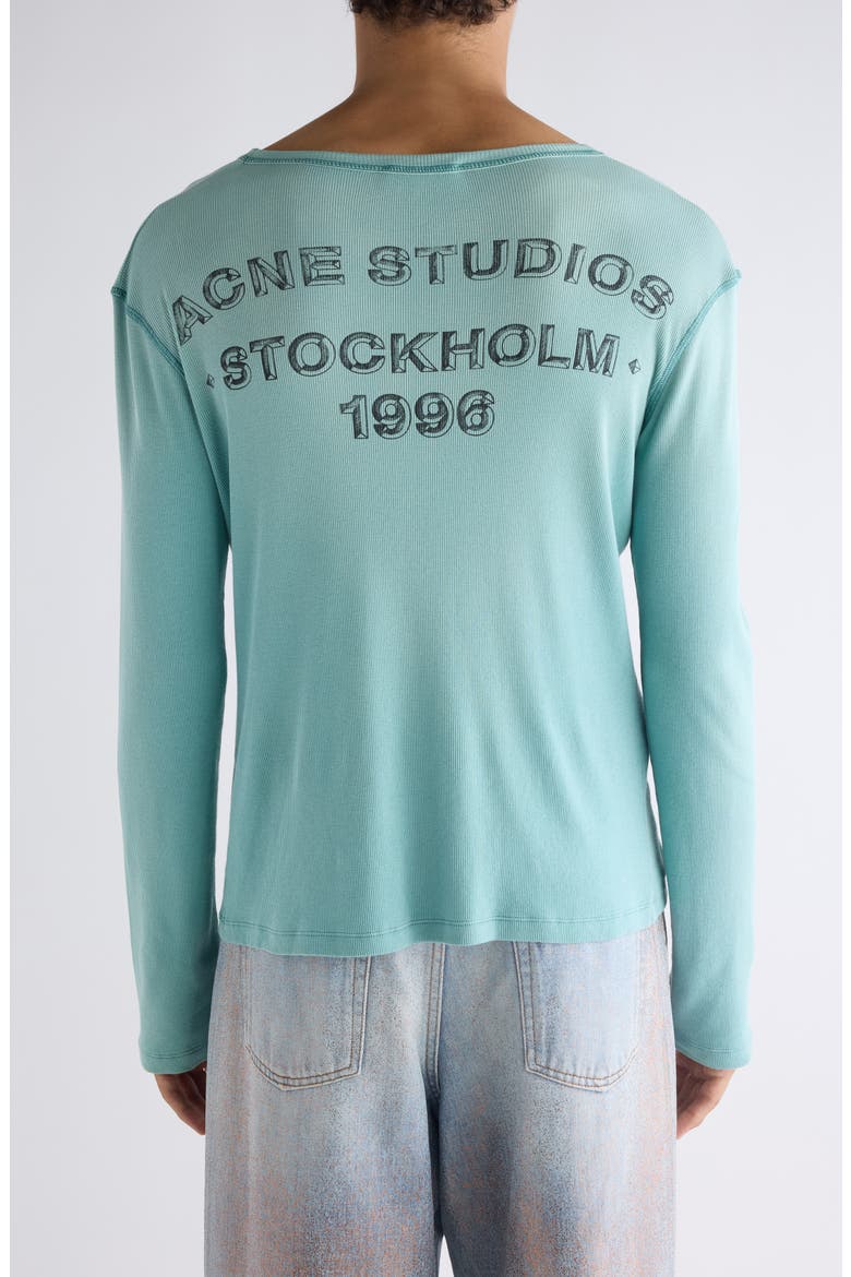 Einso U Sunkissed Rib T-Shirt, Alternate, color, MINT GREEN