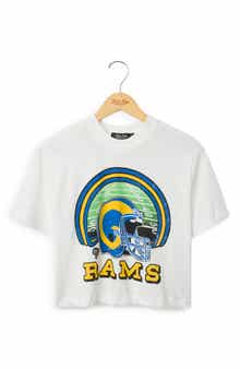 Rams Graphic Cropped T-Shirt