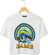 Junk Food Rams Graphic Cropped T-Shirt