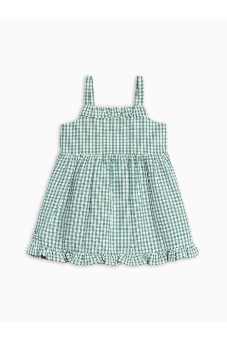 Organic Juliette Seersucker Tank Dress, Alternate, color, Laguna Gingham
