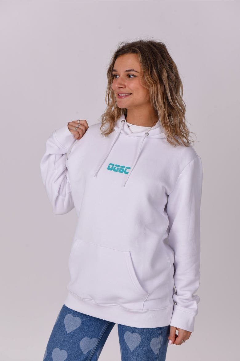 Retro OOSC Hoodie - White, Alternate, color, White