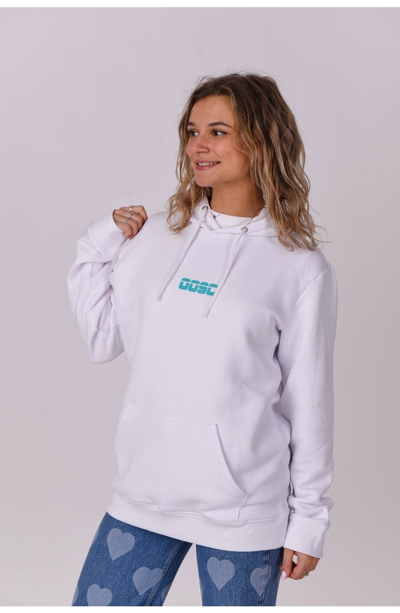 OOSC Retro OOSC Hoodie - White, Alternate, color, White