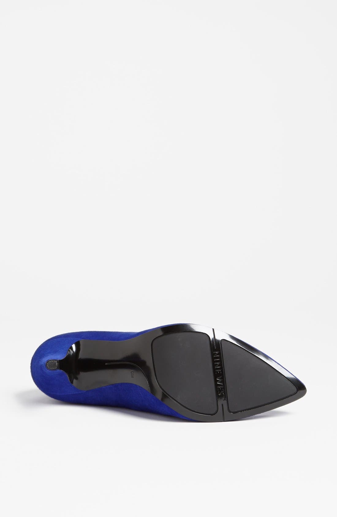 'Peppy' Bootie, Alternate, color, BLUE JEWEL SUEDE