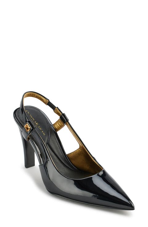 Donna Slingback Pointed Toe Pump (Women)