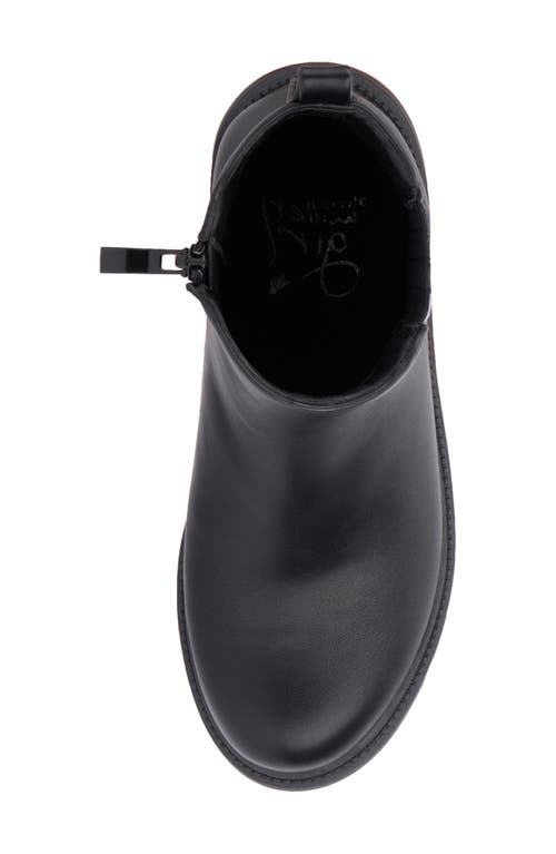 Olivia Miller Kids' Half Moon Lug Boot In Black