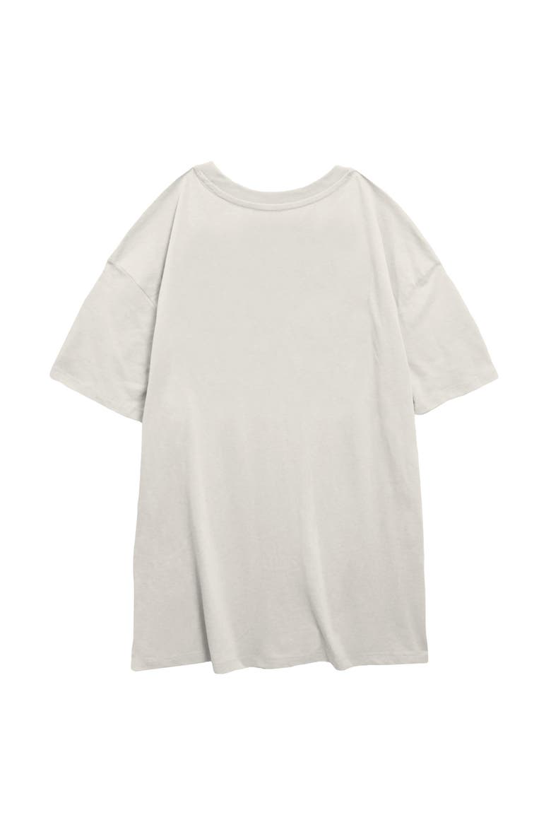 Junior's Huntrix Idols Instant Ramyeon Short Sleeve Oversized T-Shirt, Alternate, color, Egret