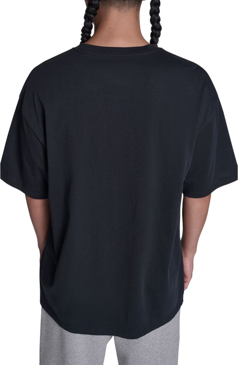 Converse Sneaker Patch Tee, Alternate, color, Converse Black