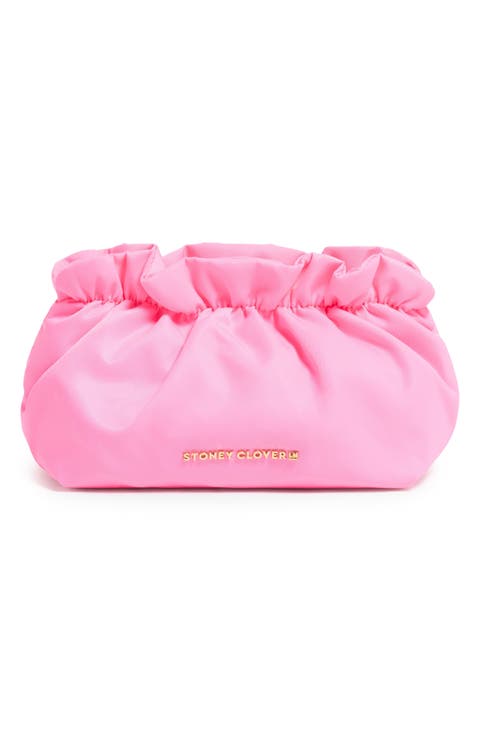 Bow Nylon Pouch