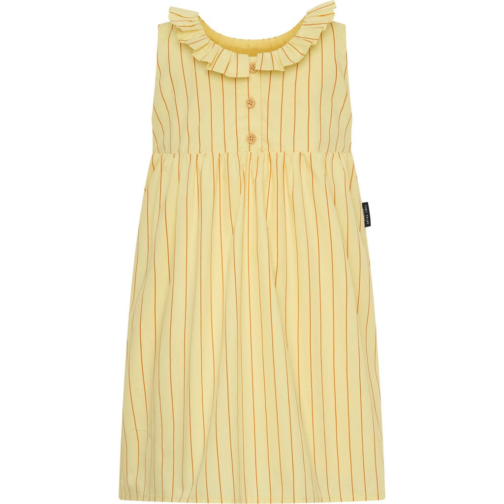 Tiny Tribe Kids' Stripe Sleeveless Cotton Dress