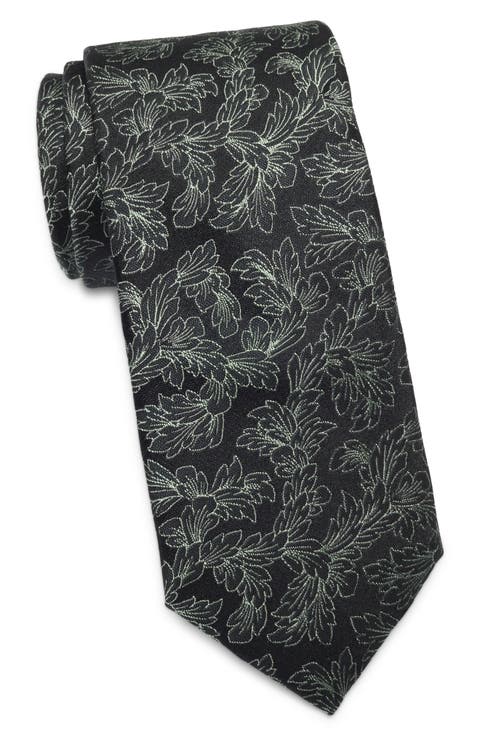 Richin Botanical Silk Tie