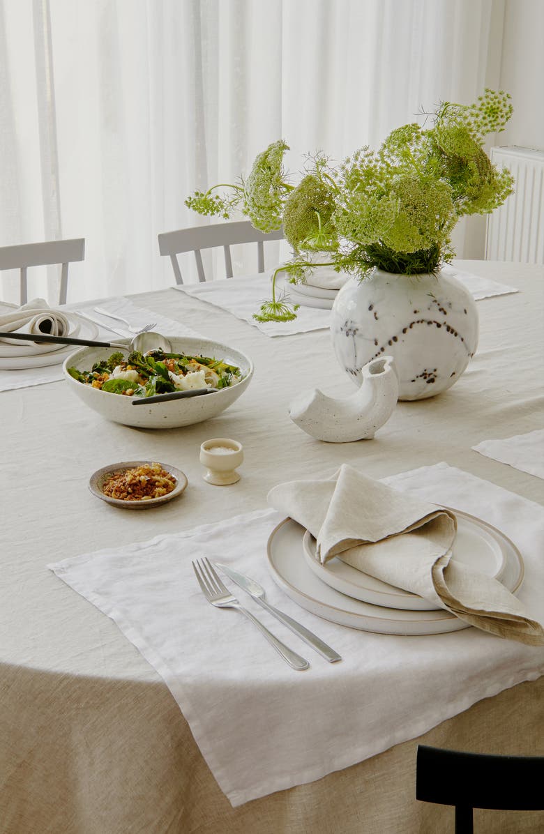 Bed Threads 4-Pack Linen Placemats, Alternate, color,