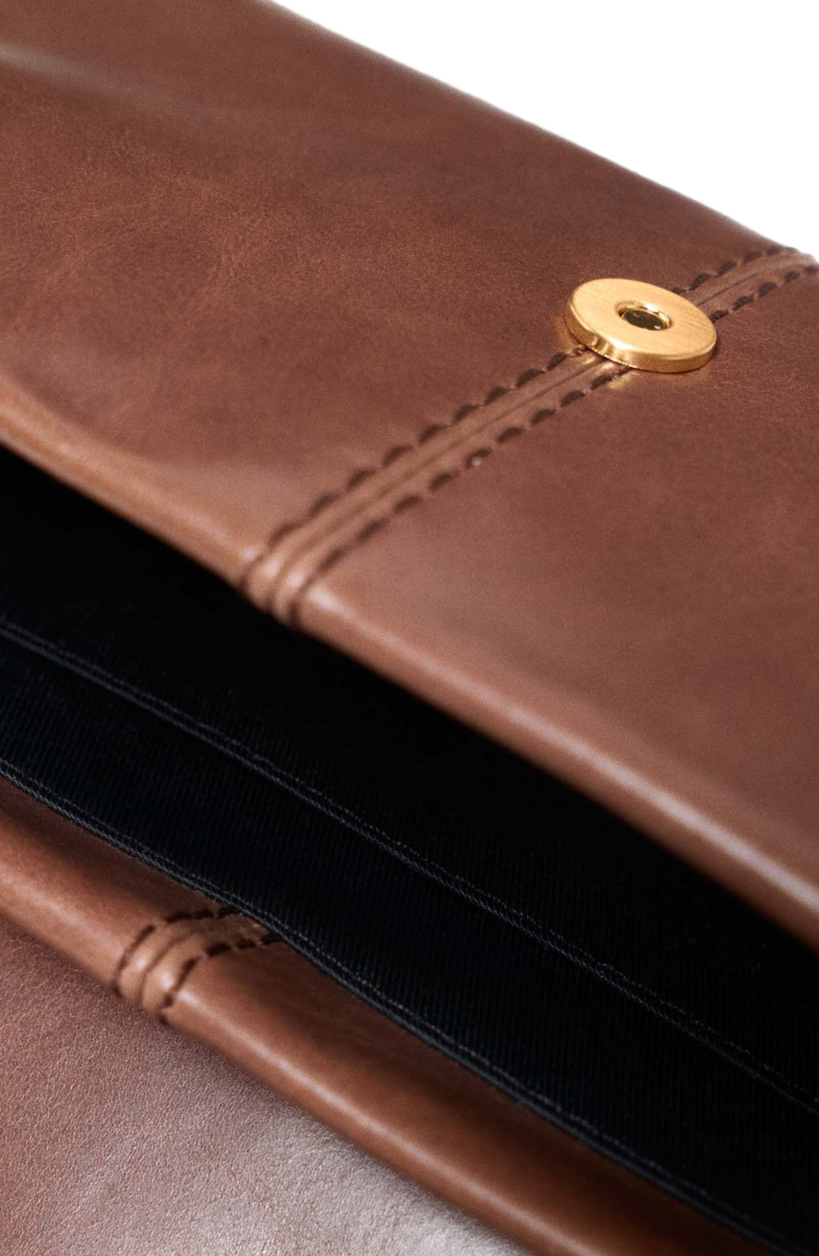 maje Vintage leather Miss M walk, Alternate, color, Brown