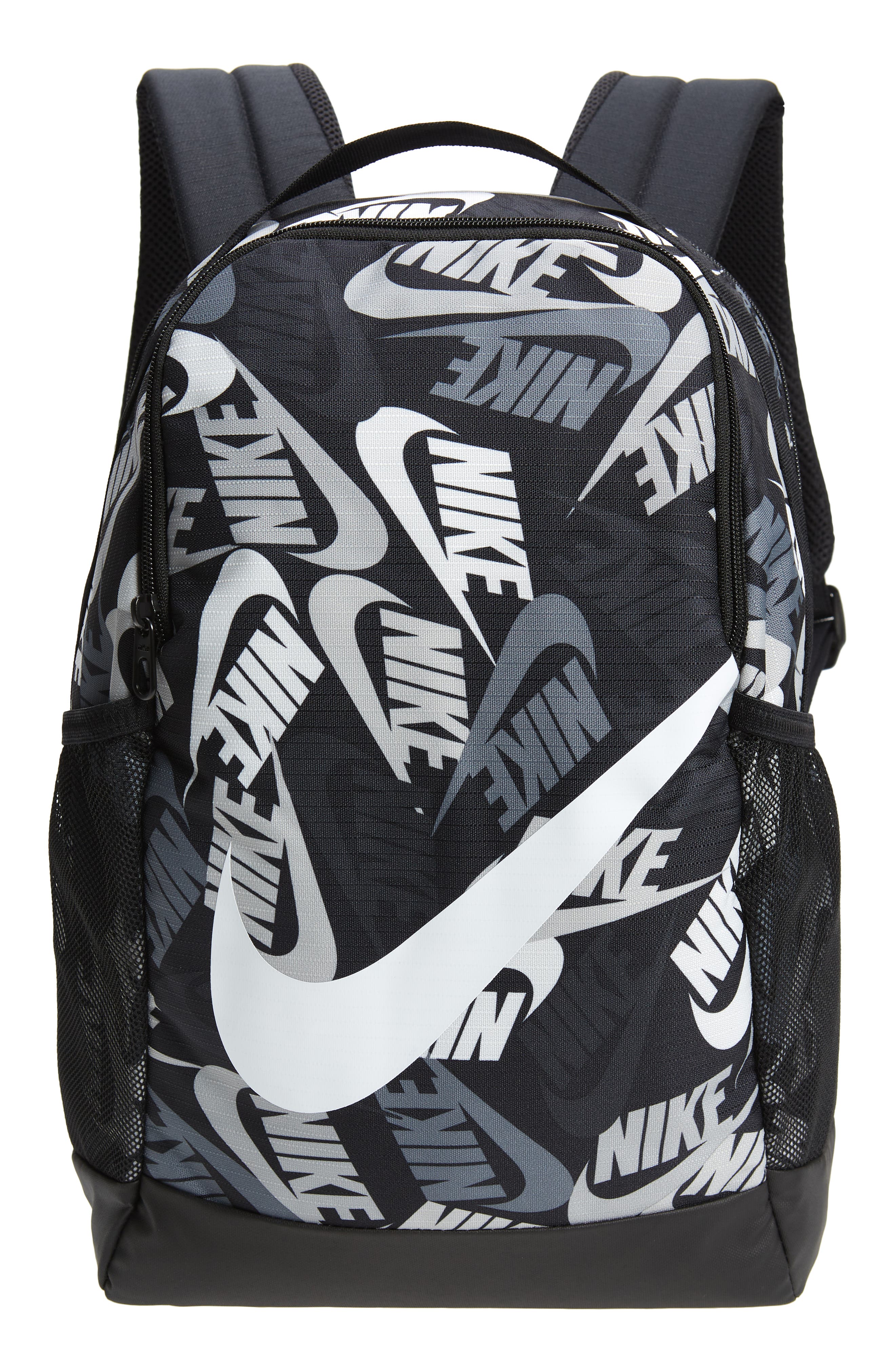 Nike Kids' Brasilia Allover Print Backpack, Main, color, 