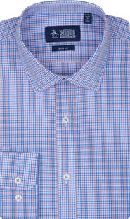 Original Penguin <p>Slim Fit Breezy Check Dress Shirt</p>