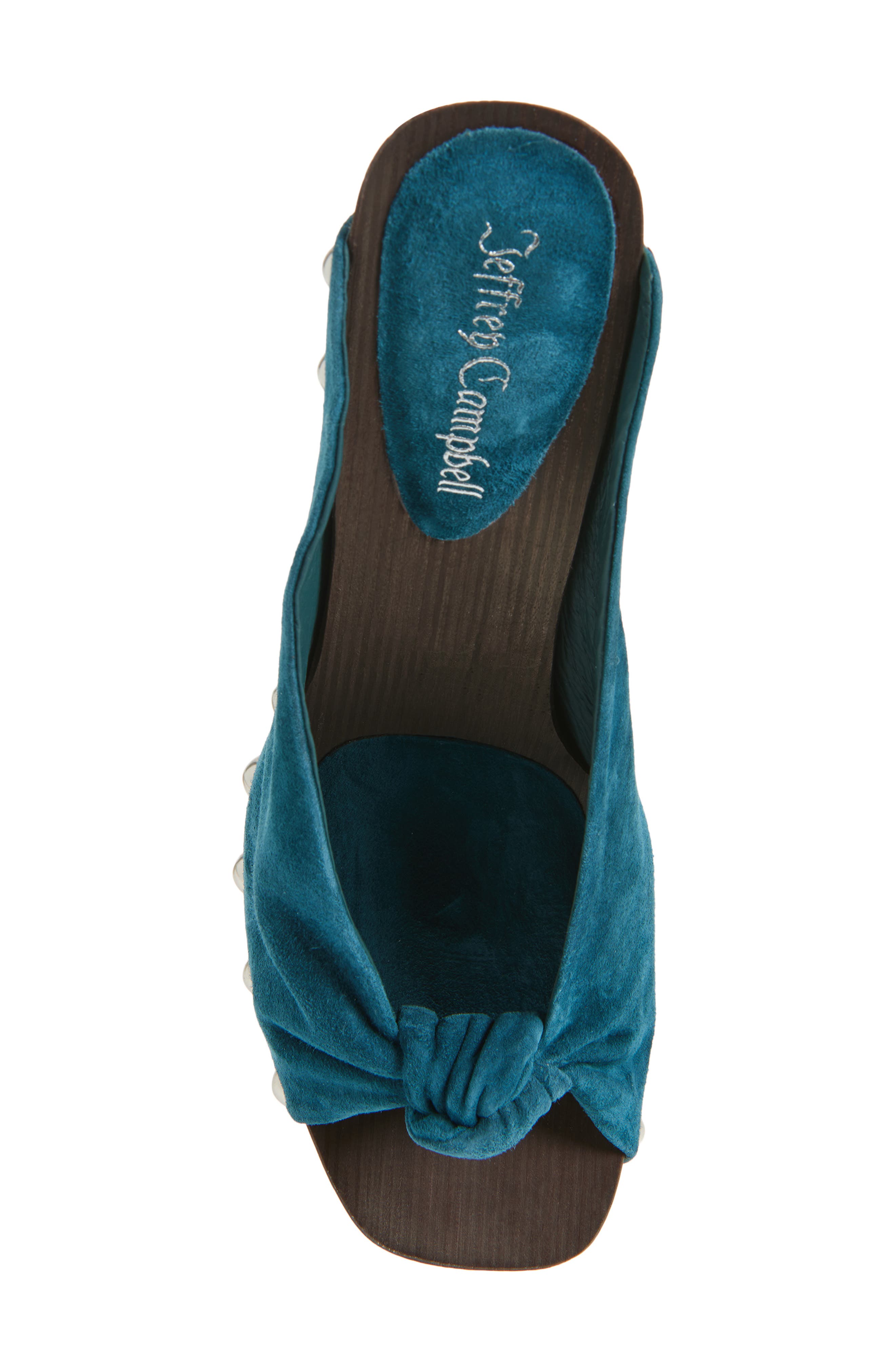 Belleza Sandal, Alternate, color, TURQUOISE SUEDE