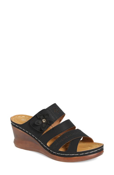 Wedge Slide Sandal (Women)