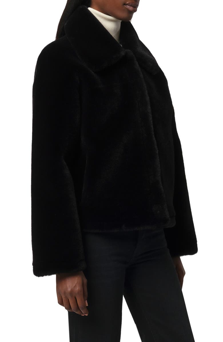 Apparis Elis Pluche<sup>™</sup> Faux Fur Coat, Alternate, color, Noir