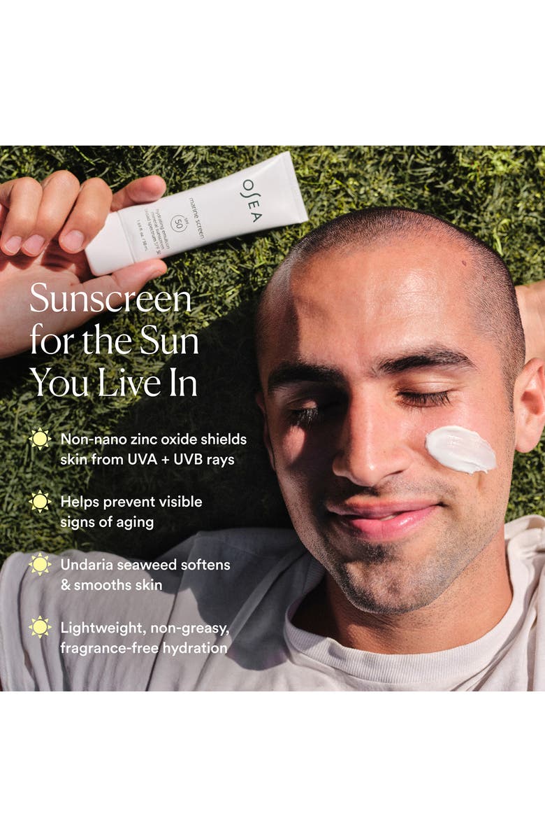 OSEA Marine Sreen SPF 50 Mineral Sunscreen, Alternate, color, 
