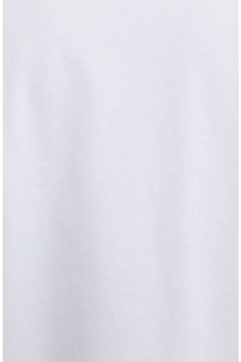 Metallic Greca Collar Piqué Polo, Alternate, color, 1W000-OPTICAL WHITE