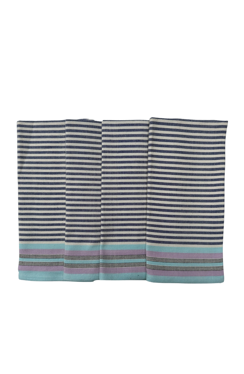 Siafu Home Handwoven Bahari Napkins - Set of 4, Alternate, color, Blue