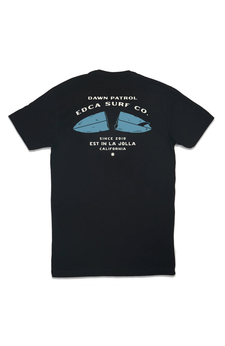 Everyday California Beater Board Tee Shirt, Alternate, color, Black