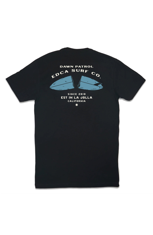Everyday California Beater Board Tee Shirt In Black