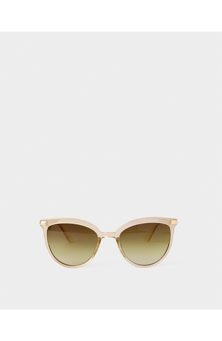 Katie Loxton Ravello Sunglasses in Nude Transparent, Alternate, color, Nude