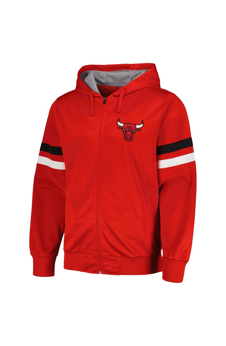 G-III SPORTS BY CARL BANKS Men's G-III Sports by Carl Banks Red Chicago Bulls Contender Full-Zip Hoodie Jacket, Alternate, color, Red