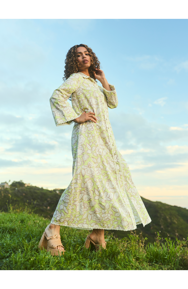 Eddy Birdie Dress, Alternate, color, Lucca Green