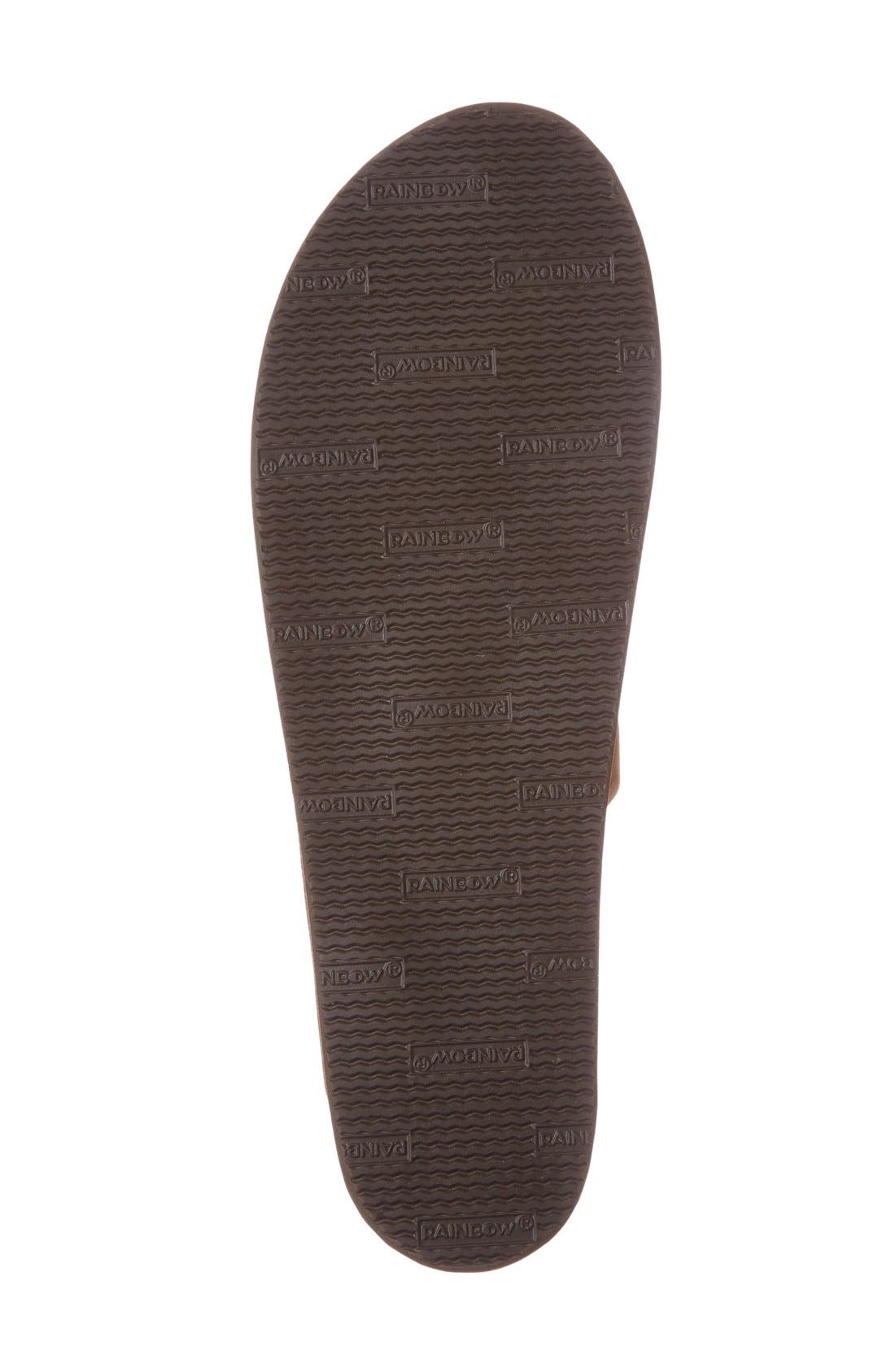 Narrow Strap Sandal, Alternate, color, SIERRA BROWN