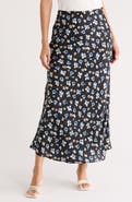 ELIE ELIE TAHARI Floral Print Maxi Skirt