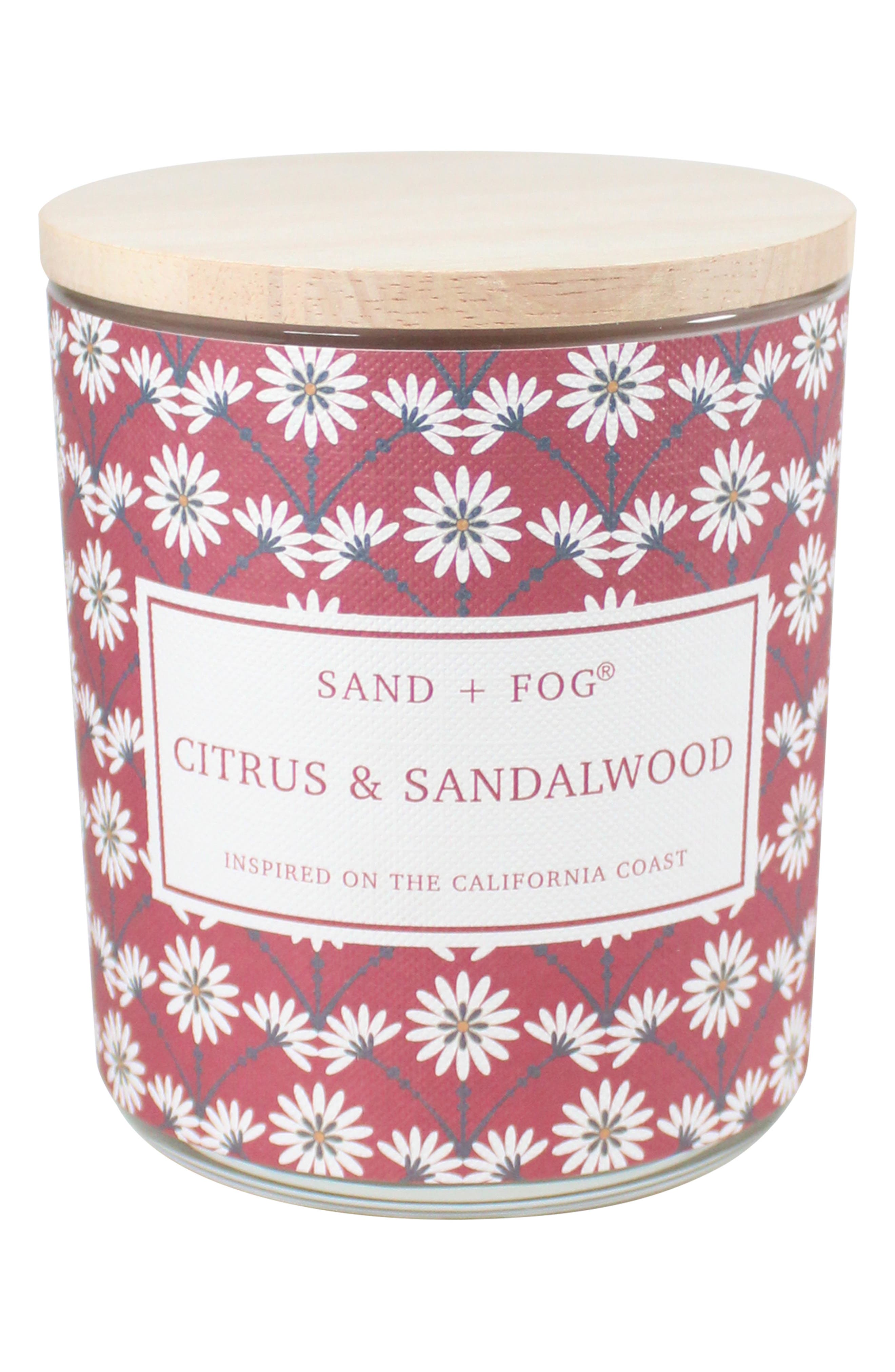SAND AND FOG Cirtus & Sandalwood Candle