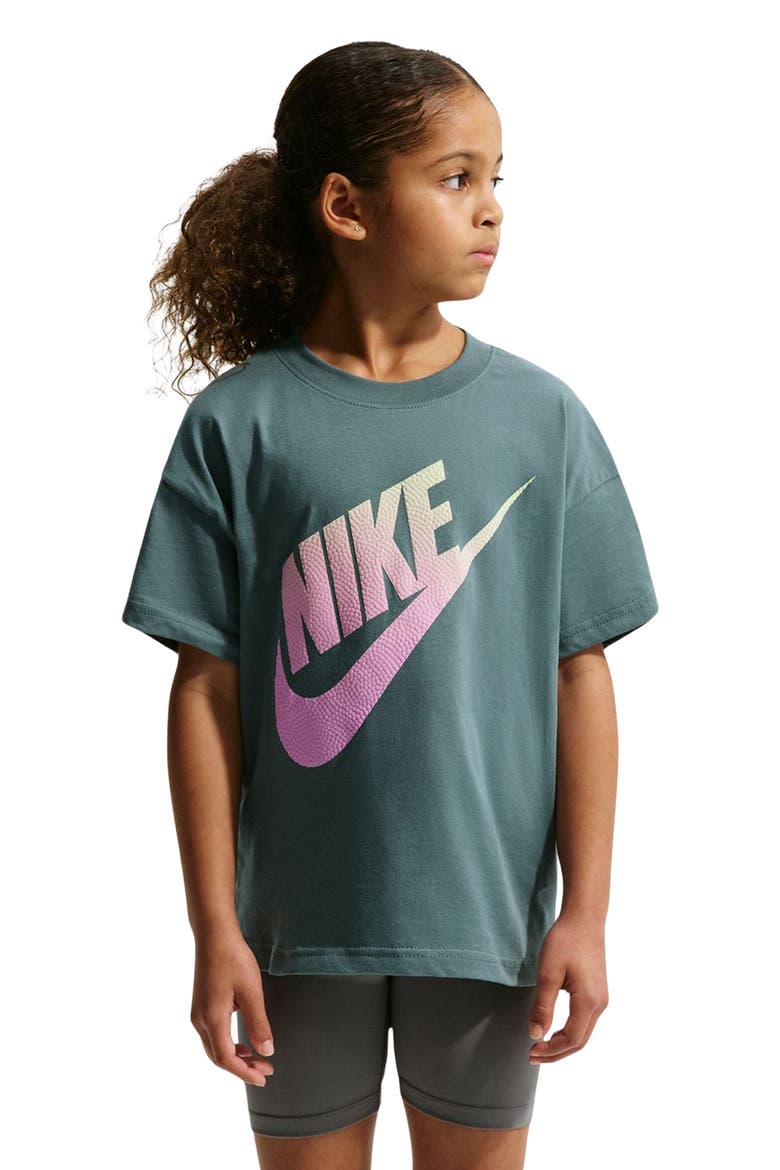 Kids' Essential Gel Graphic T-Shirt, Main, color, MINERAL SLATE